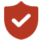 Shield with checkmark icon